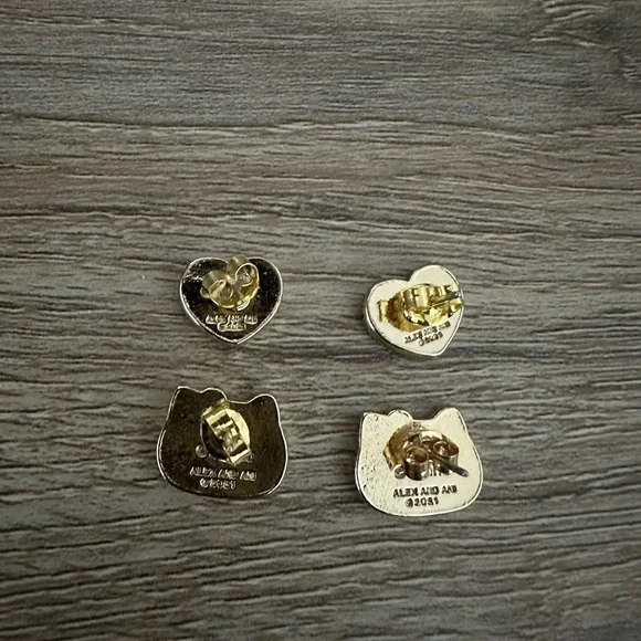 Alex and Ani hello kitty earring set - Picture 2 of 2